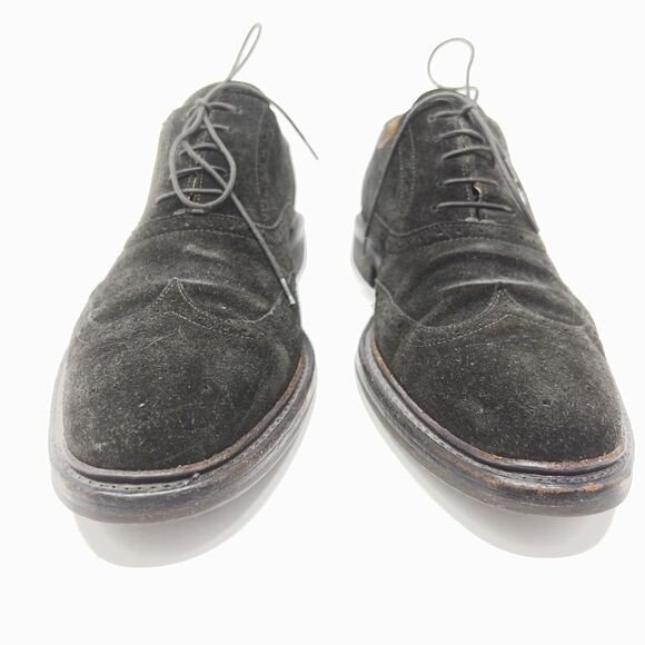Heschung Cleome Brown Suede Wingtip Oxfords France 8.5 US 11 Lace-Up main image 7